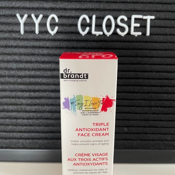✨CLOSET CLEAR OUT ✨NEW - DR BRANDT - Triple Antioxidant Face Cream - Picture 2 of 2